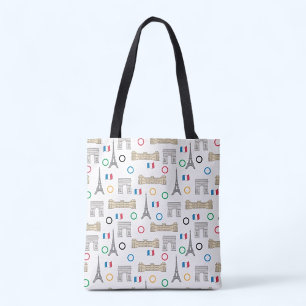 2024 Parijs Frankrijk Spelen Zomer Tote Bag