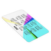 2024 Perspectiefpunt agenda van Janz 4x6 Magnet Magneet (Rechterzijde)