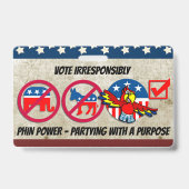 2024 PHIN POWER BADGE (Achterkant)