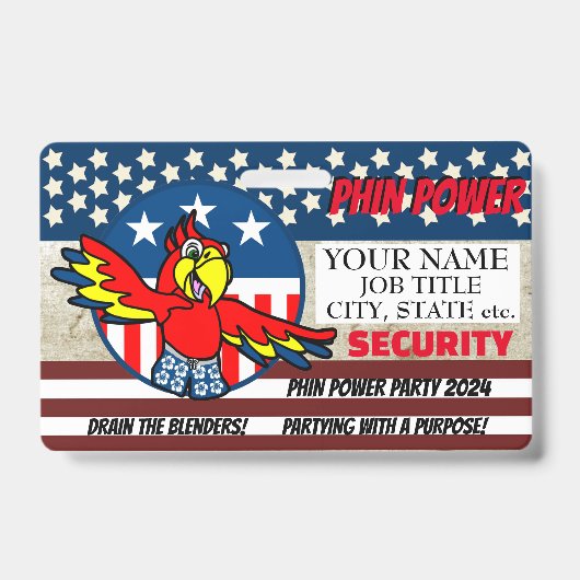 2024 PHIN POWER BADGE (Voorzijde)