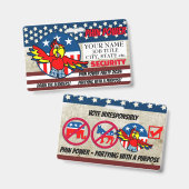 2024 PHIN POWER BADGE (Voor- en achterkant)