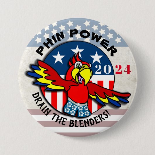 2024 PHin Power Party Button (Voorkant)