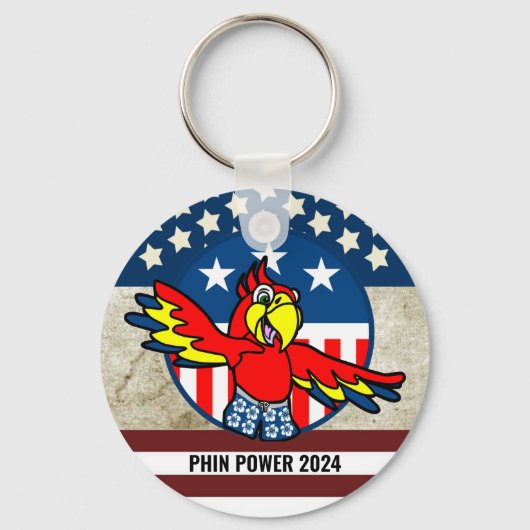 2024 PHin Power Party Sleutelhanger (Achterkant)