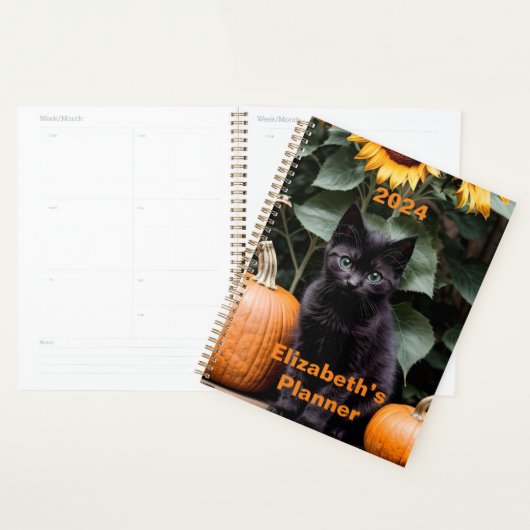 2024 planner, 2024 kittenplanner, kittenplanner, planner (Display)