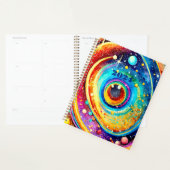 2024 PLANNER EENVOUDIG KLEURRIJK STERRENSTELSEL ON (Display)