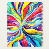 2024 PLANNER KLEURRIJK ABSTRACT BUITENRUIMTE ONTWE (Achterkant)