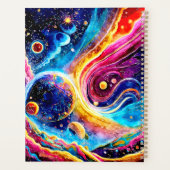 2024 PLANNER KLEURRIJK SCHATTIGE EENVOUDIG STERREN (Achterkant)