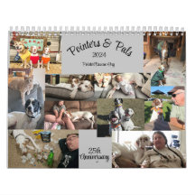 2024 Pointers & Pals Calendar PRO 25e Jubileum