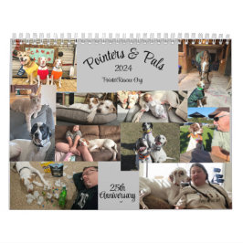 2024 Pointers & Pals Calendar PRO 25e Jubileum Kalender