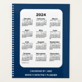 2024 Politiedoos Blauwe Agenda van Janz (Voorkant)