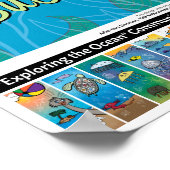 2024 Poster - Schildpad zwemmen - Buellton.Art (Hoek)