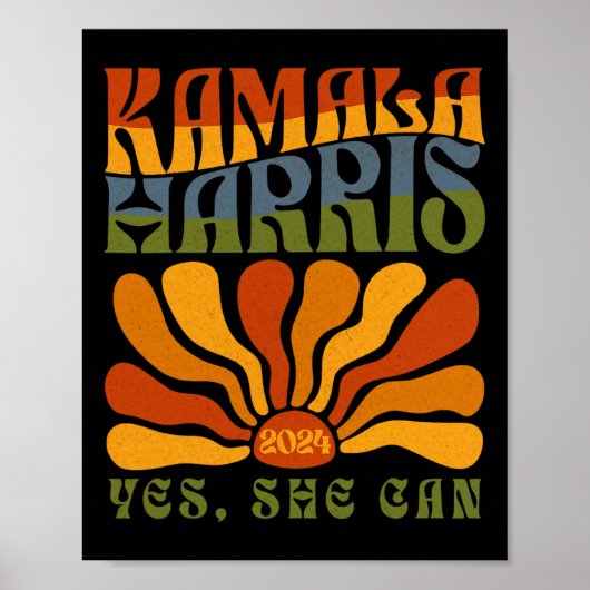 2024 President Kamala Harris Poster (Voorkant)