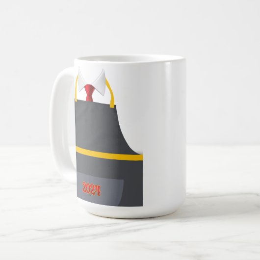 2024 Presidentiële kandidaat Restaurant Attire Koffiemok (Voorkant links)