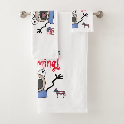 2024 Presidentiële verkiezingen, het komt eraan! Bad Handdoek (Insitu)