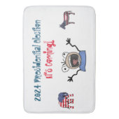 2024 Presidentiële verkiezingen, het komt eraan! Badmat (Voorkant Verticaal)