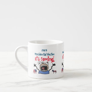 2024 Presidentiële verkiezingen, het komt eraan! Espresso Kop