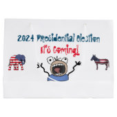 2024 Presidentiële verkiezingen, het komt eraan! Groot Cadeauzakje (Achterkant)