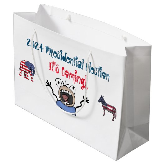 2024 Presidentiële verkiezingen, het komt eraan! Groot Cadeauzakje (Achterkant Gekanteld)