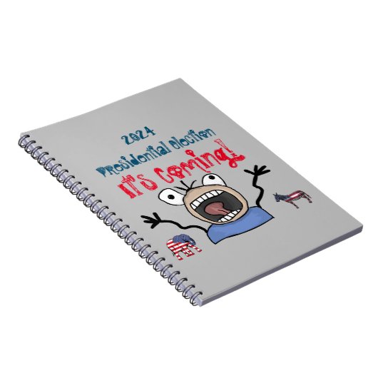 2024 Presidentiële verkiezingen, het komt eraan! Notitieboek (Rechterzijde)