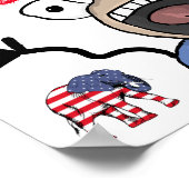 2024 Presidentiële verkiezingen, het komt eraan! Poster (Hoek)