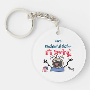 2024 Presidentiële verkiezingen, het komt eraan! Sleutelhanger