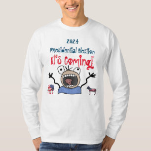 2024 Presidentiële verkiezingen, het komt eraan! T T-shirt