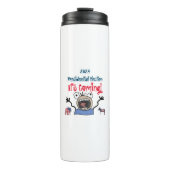 2024 Presidentiële verkiezingen, het komt eraan! Thermosbeker (Voorkant)