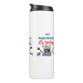 2024 Presidentiële verkiezingen, het komt eraan! Thermosbeker (Geroteerd rechts)