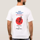 2024 Presidentiële verkiezingen, Running Man Editi T-shirt (Achterkant)