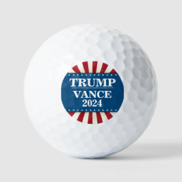 2024 presidentsverkiezingen Trump Vance Golfballen