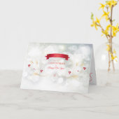 2024 Prettig kerstfeest & Gelukkig Nieuwjaar! XMAS Kaart (Gele Bloem)