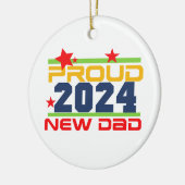 2024 Proud New Dad Ornament (Links)