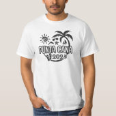 2024 Punta Cana vakantie of reis ontwerp T-shirt (Voorkant)
