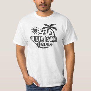 2024 Punta Cana vakantie of reis ontwerp T-shirt