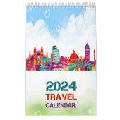 2024 REIZEN WERELDSTEDEN KALENDER (Hoes)