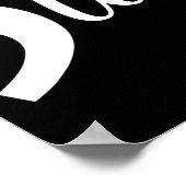 2024 Retro Cat Comma La Kamala Harris voor Preside Poster (Hoek)