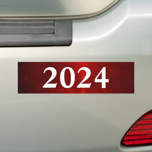 2024 ROOD BUMPERSTICKER (Op auto)