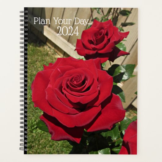 2024 Rozen Planner - Hardcover (Voorkant)