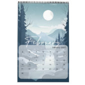 2024 rustige scènes kalender (Feb 2027)