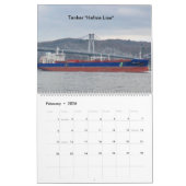 2024 Schepen op de Hudson River Kalender (Feb 2026)