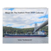2024 Schepen op de Hudson River Kalender (Hoes)
