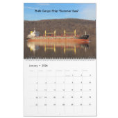 2024 Schepen op de Hudson River Kalender (Jan 2026)