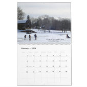 2024 Schilderachtig Connecticut Kalender (Feb 2026)