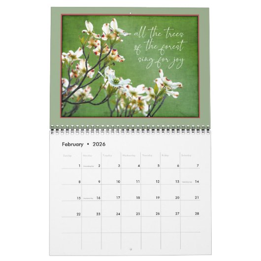 2024 Schrift- en aanmoedigingskalender Kalender (Feb 2026)