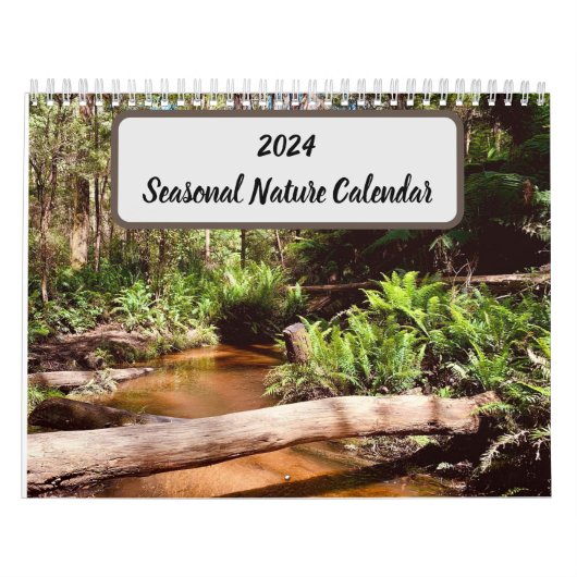 2024 Seizoensgebonden Natuur Kalender (Hoes)