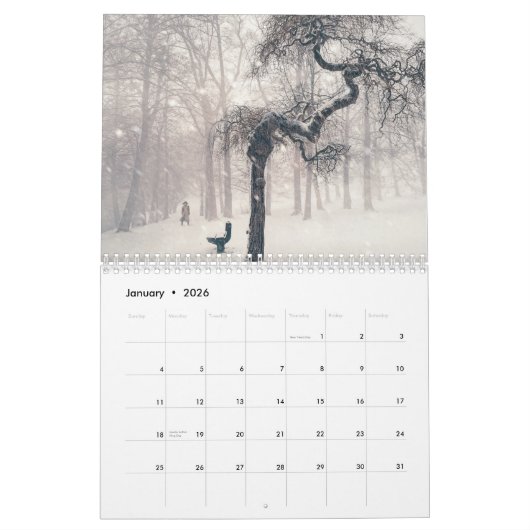 2024 Seizoensgebonden Natuur Kalender (Jan 2026)