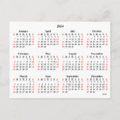 2024-serie Portret Aangepast Briefkaart agenda (Achterkant)