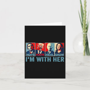 2024 Shirt I'm With Her Kamala- Harris Vote Presid Kaart