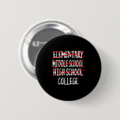 2024 shirt voor eindexamen middelbare school - gra ronde button 5,7 cm (Voorkant /achterkant)