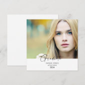 2024 Single Photo Square Afstuderen (Voorkant / Achterkant)